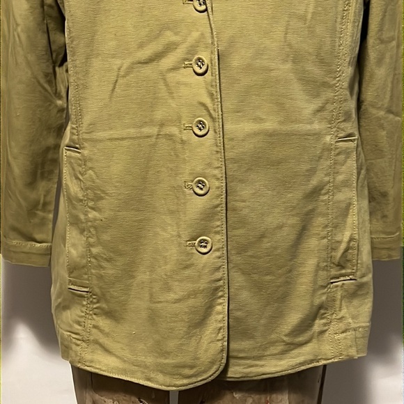 EILEEN FISHER ORGANIC COTTON BLAZER MEDIUM - Picture 3 of 12